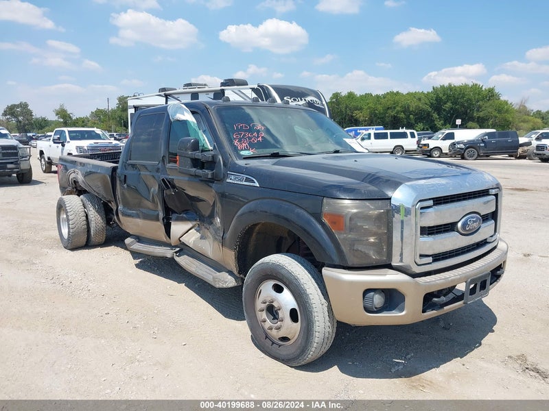 2013 Ford F-350 Lariat Black vin: 1FT8W3DT7DEB85552
