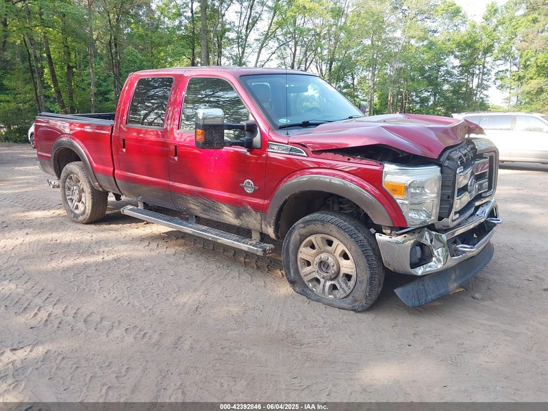 2016 Ford F-350 Lariat Красный vin: 1FT8W3BT7GEA36355