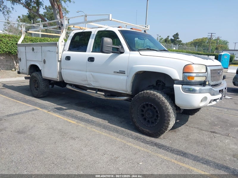 2007 Gmc Sierra 3500 Classic Sle2 Белый vin: 1GTJC33D47F175600