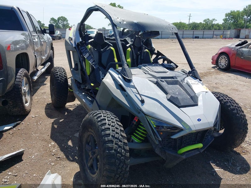 2022 Polaris Rzr Turbo R Ultimate Gray vin: 3NSGAL928NG377226