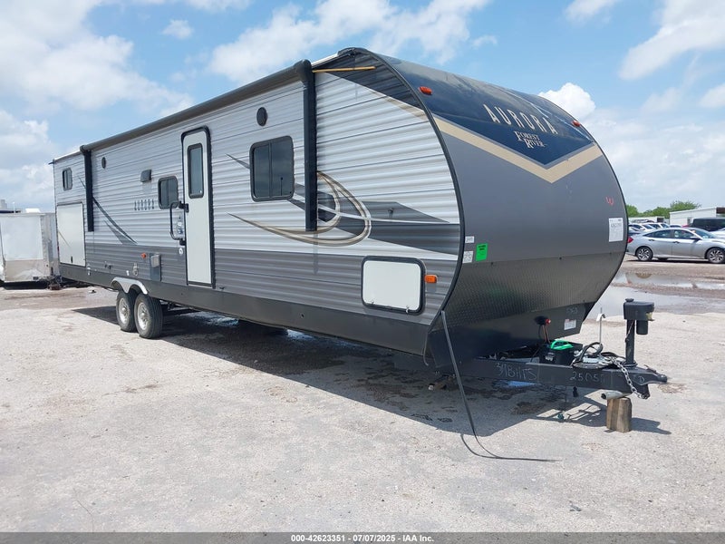 2022 Forest River Aurora   Gray vin: 5ZT2ARZB1NX025050