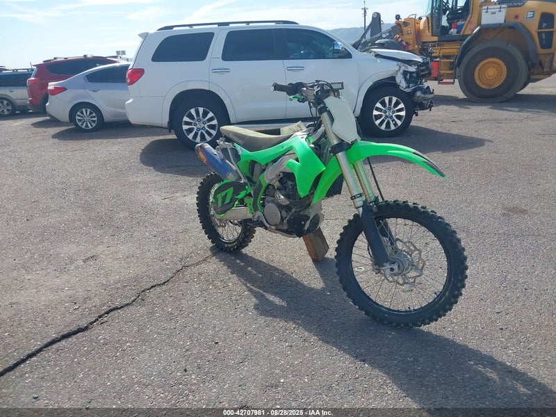 2021 Kawasaki Kx252 C Green vin: JKBKXTCC5MA004594