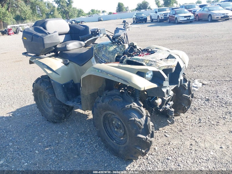 2019 Yamaha Yfm700   Зеленый vin: 5Y4AMJ938KA100606