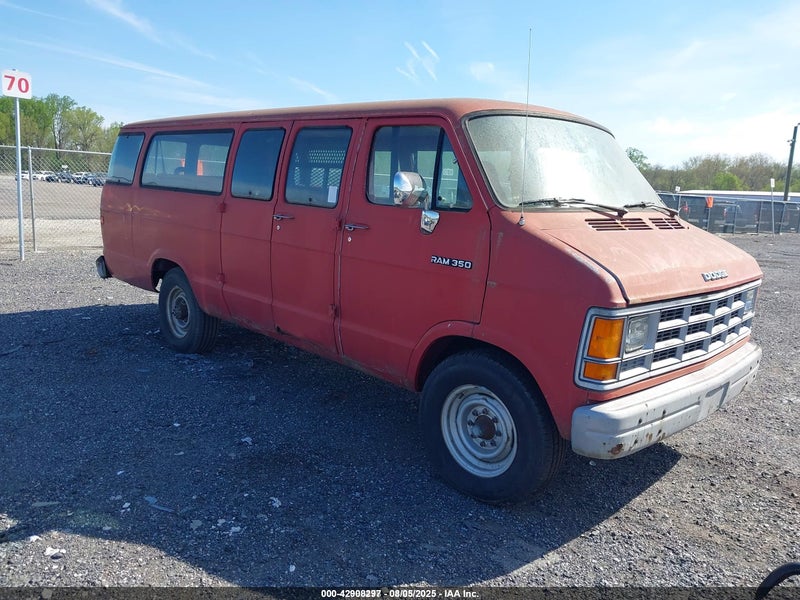 1993 Dodge Ram Van B350 vin: 2B7KB31Z2PK531680