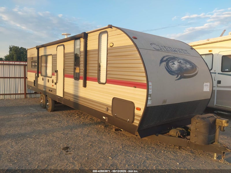2019 Forest River Camper   Brown vin: 4X4TCKC20KX136422