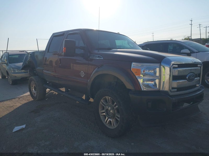 2016 Ford F-350 Lariat Бордовый vin: 1FT8W3BT7GEC02793