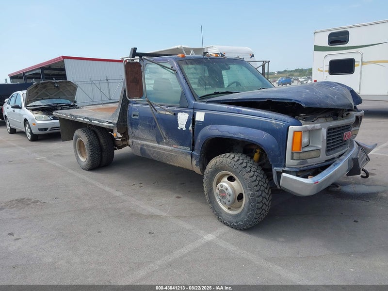 1998 Gmc Sierra 3500 Chassis Sl/sle Navy vin: 1GDJK34R0WF046339