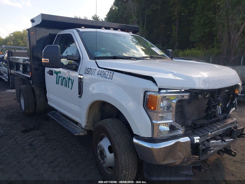 2021 Ford F-350 Chassis Xl White vin: 1FDRF3H62MEC14685