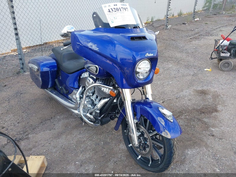 2024 Indian Motorcycle Co. Chieftain Limited Blue vin: 56KTCABB1R3432384