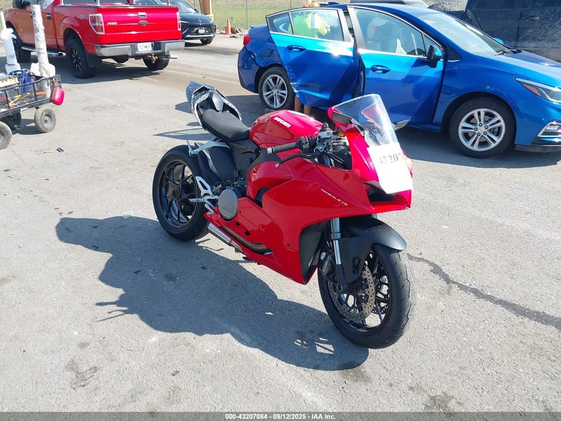 2024 Ducati Panigale V2 Красный vin: ZDMHAATW1RB015425