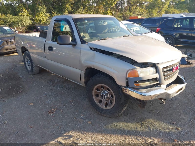 2007 Gmc Sierra 1500 Classic Work Truck vin: 1GTEC14X27Z187130