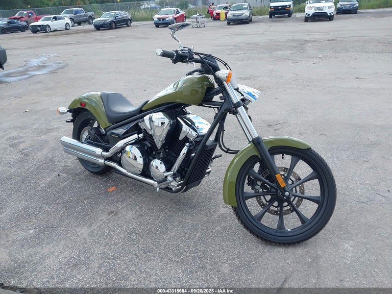 2025 Honda Vt1300 Cxa Зеленый vin: JH2SC6165SK900137