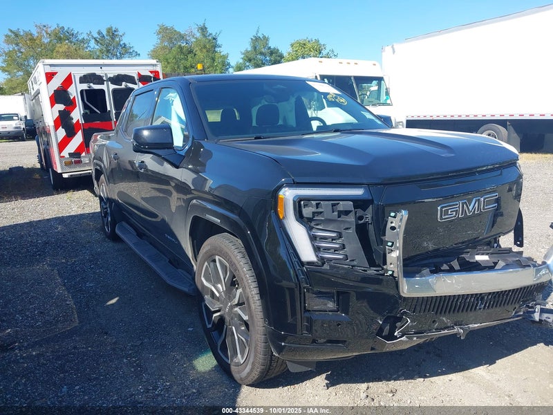 2025 Gmc Sierra Ev Max Range Denali Черный vin: 1GT40LELXSU410581