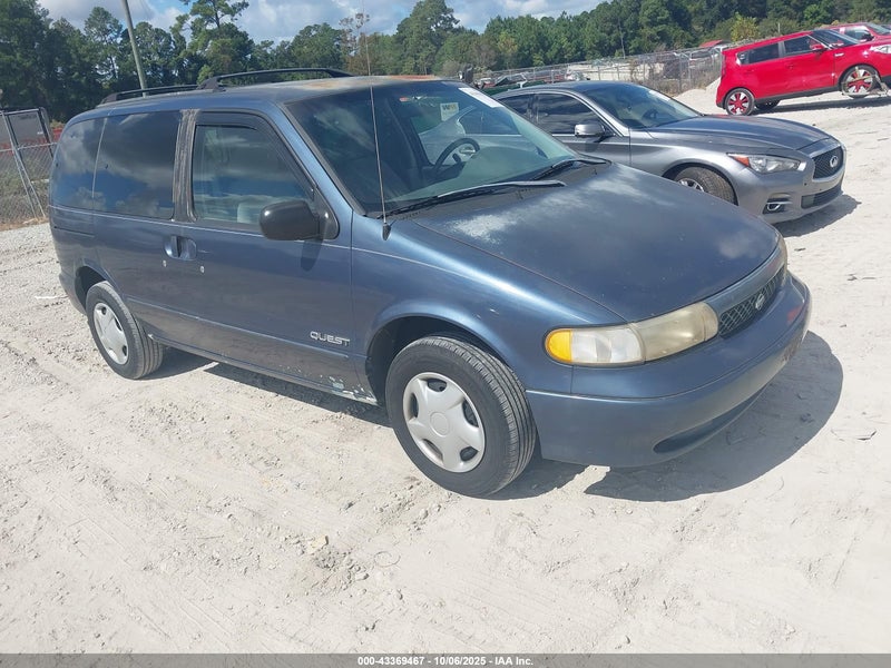 1998 Nissan Quest Gxe/xe vin: 4N2ZN1114WD804984