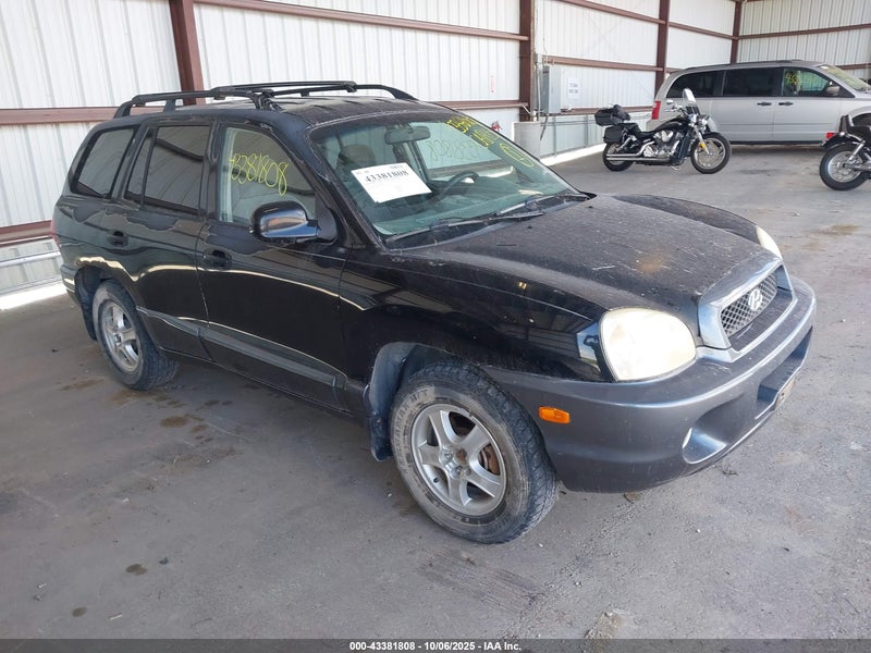 2001 Hyundai Santa Fe 2.7l V6 Gls/2.7l V6 Lx vin: KM8SC83D81U104805