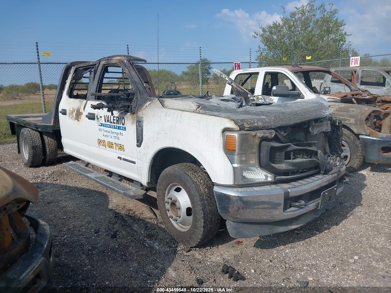 2021 Ford F-350 Chassis Xl White vin: 1FD8W3GT1MED99086