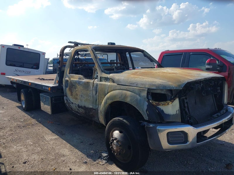 2011 Ford F-550 Chassis Xlt Orange vin: 1FDUF5GY1BEB78235
