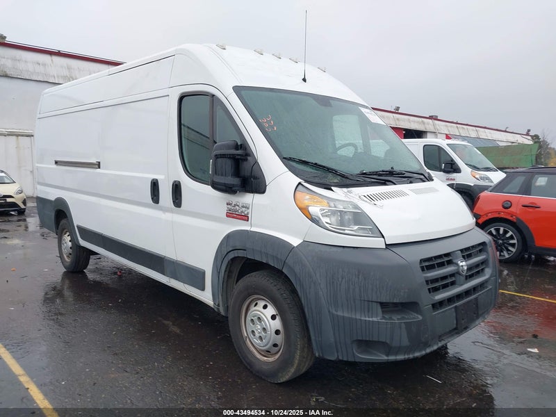 2017 Ram Promaster 3500 Cargo Van High Roof 159 Wb Ext vin: 3C6URVJG4HE505453