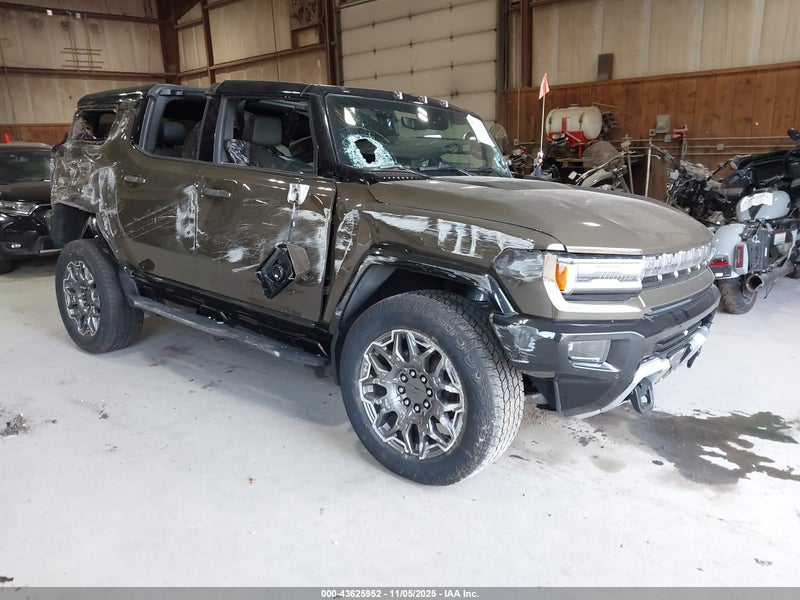 2025 Gmc Hummer Ev Suv 3x E4wd Green vin: 1GKT0RDC2SU112207