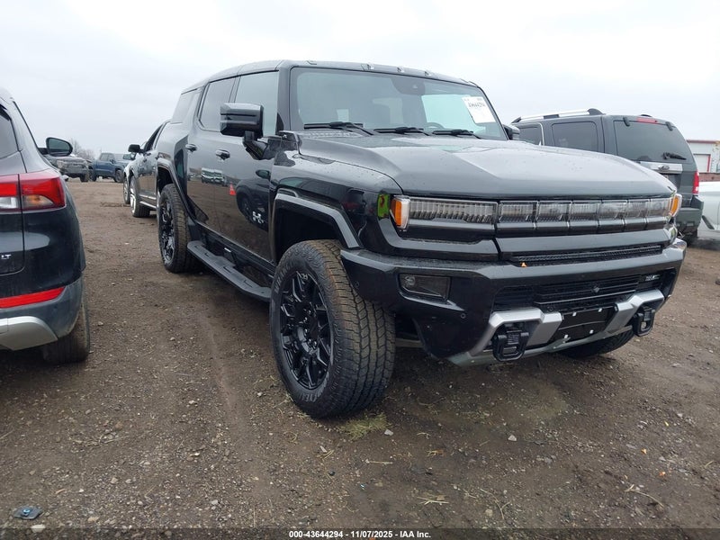 2025 Gmc Hummer Ev Suv 2x Black vin: 1GKT0NDE5SU112910