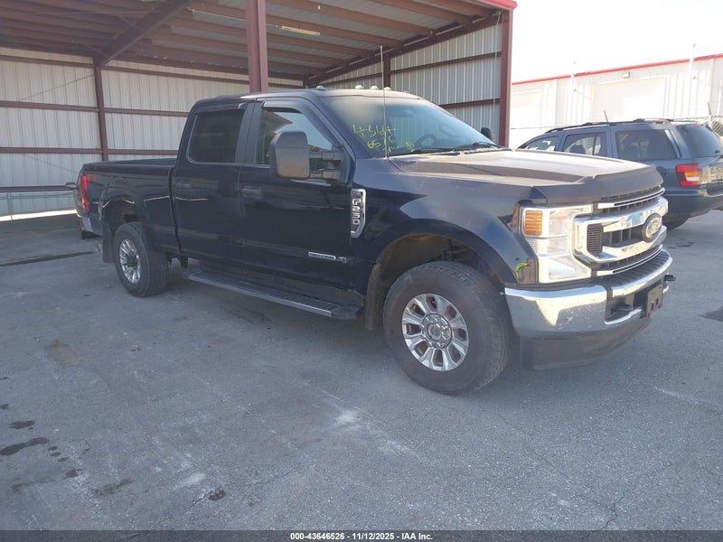 2021 Ford F-250 Xl Black vin: 1FT8W2BT4MED86063