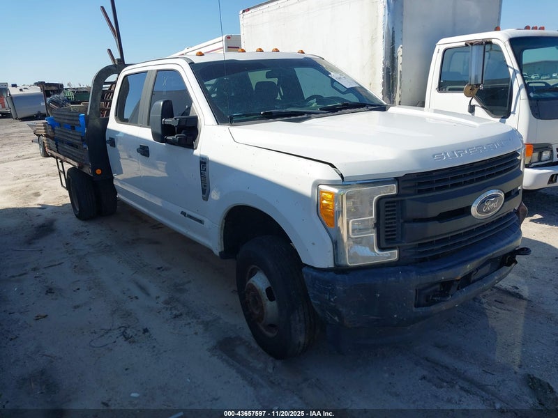 2017 Ford F-350 Chassis Xl White vin: 1FD8W3HT5HED52115