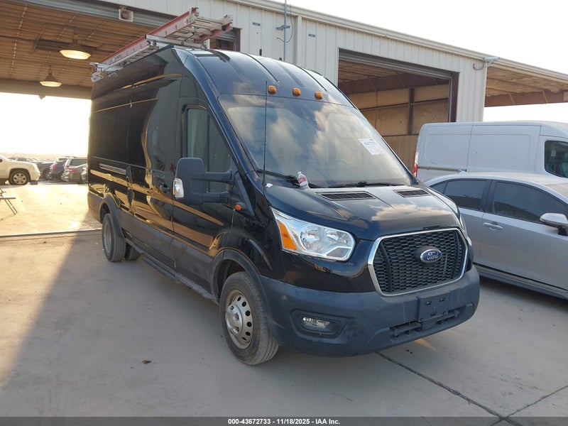 2021 Ford Transit-350 Cargo Van   Black vin: 1FTRS4XG3MKA05036