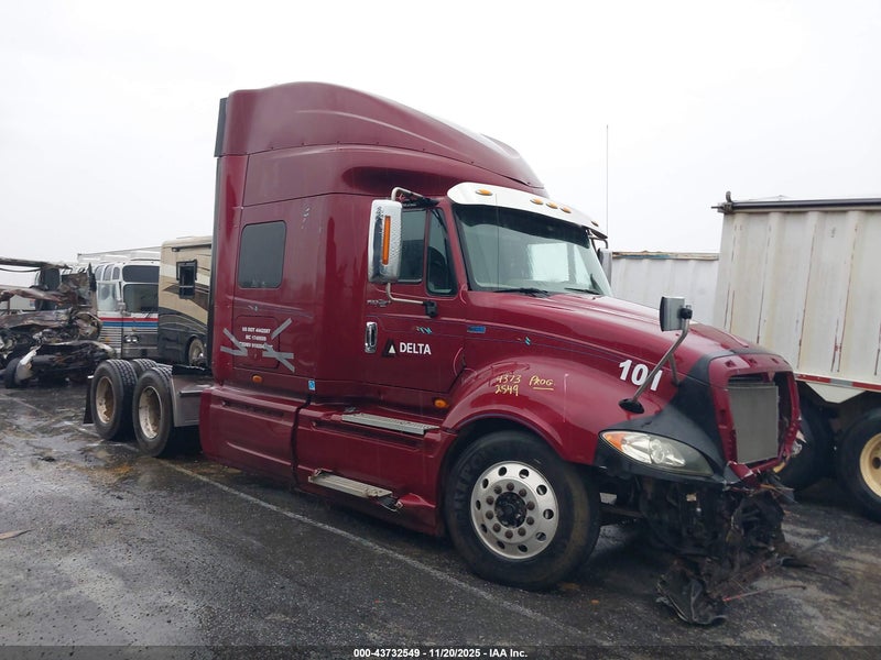 2012 International Prostar   Maroon vin: 3HSDJSJR0CN586466
