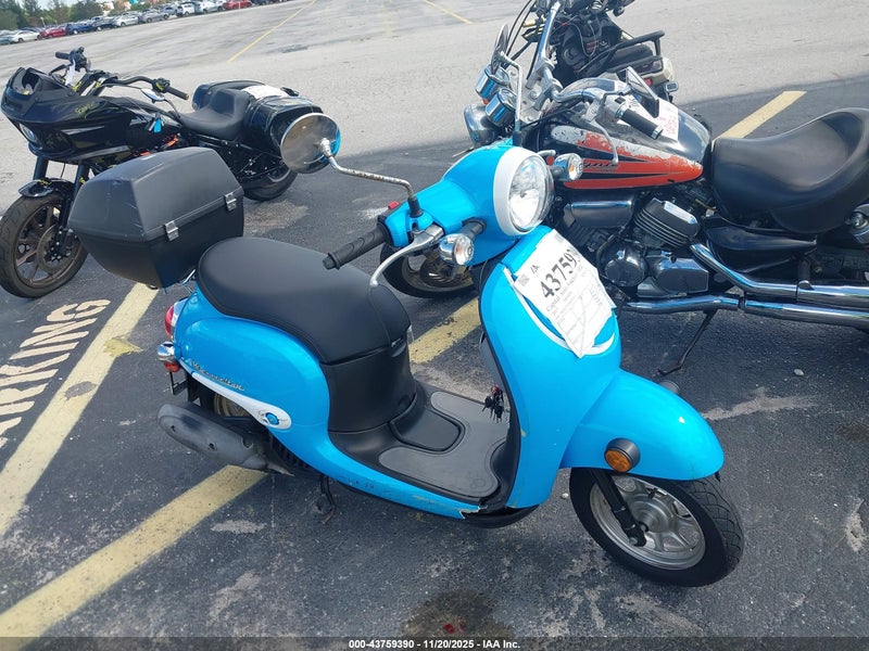 2017 Honda Ncw50   Blue vin: JH2AF7713HK101552