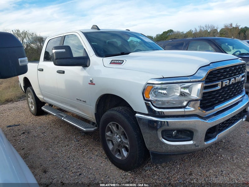 2024 Ram 2500 Big Horn  4x4 6'4 Box Белый vin: 3C6UR5DL5RG340236
