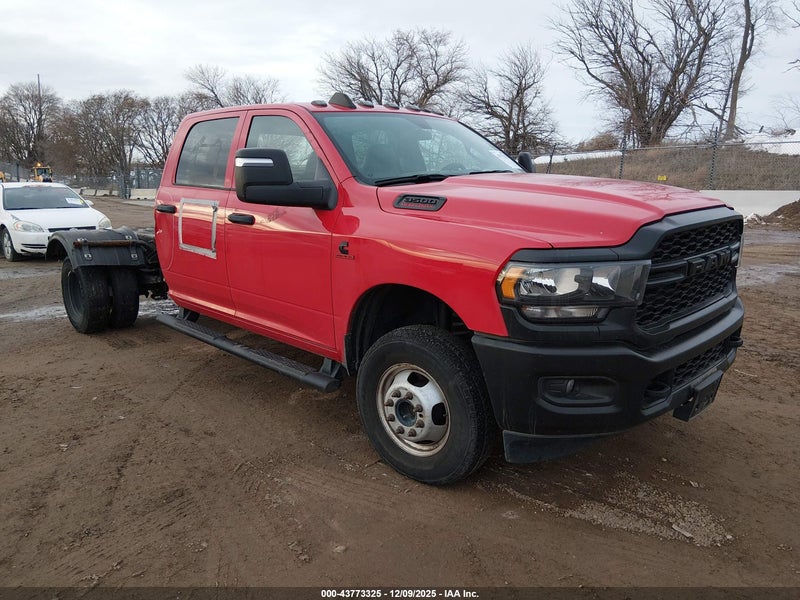 2024 Ram 3500 Chassis Tradesman/slt/laramie/limited Red vin: 3C7WRTCL1RG110736