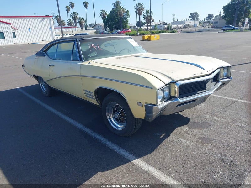 1968 Buick Skylark   Yellow vin: 435378H372483    
