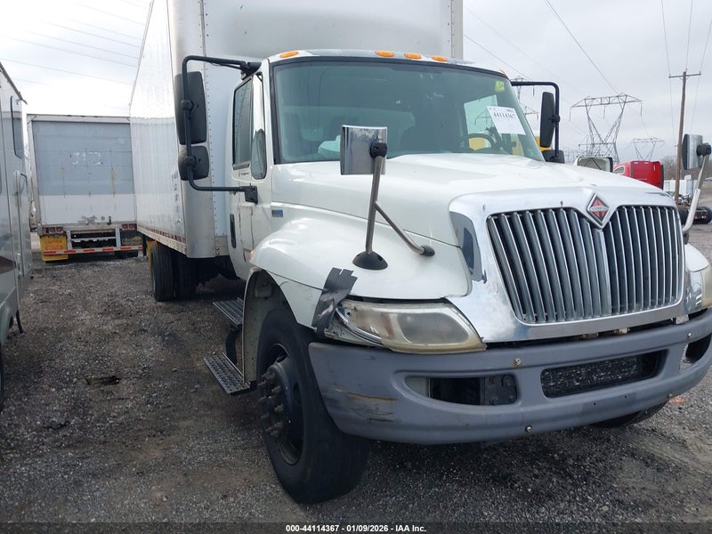 2013 International 4000 4300 White vin: 1HTMMAAL7DH321645