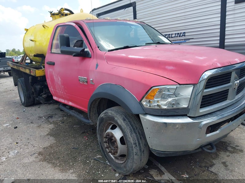 2012 Ram 5500 Chassis St/slt Red vin: 3C7WDNBL1CG181163