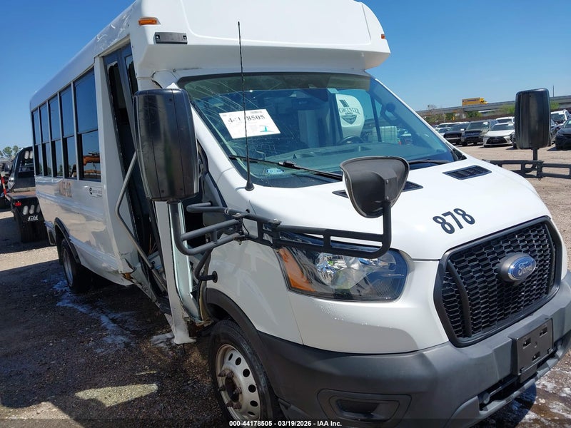 2021 Ford Transit-350 Cutaway   White vin: 1FDES6PG5MKA16707