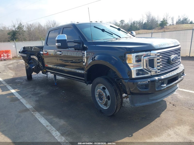 2021 Ford F-450 Platinum Black vin: 1FT8W4DT0MED80530