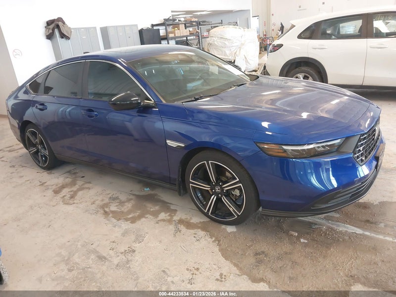 2024 Honda Accord Hybrid Sport Blue vin: 1HGCY2F55RA053113