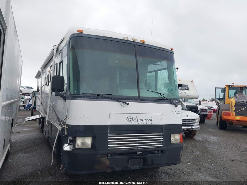 2000 Ford F550 Super Duty Stripped Chass White vin: 1FCNF53S7Y0A06100