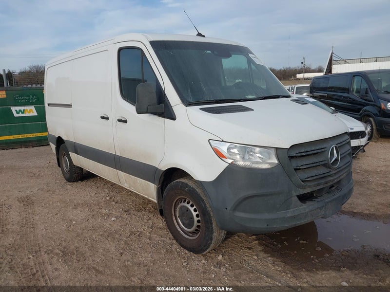 2022 Mercedes-benz Sprinter 1500 Standard Roof I4 White vin: W1Y70BGY5NT087725