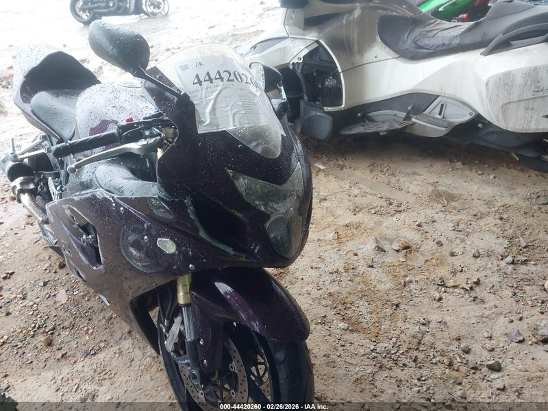2004 Suzuki Gsx-r600 K Purple vin: JS1GN7CA742100775