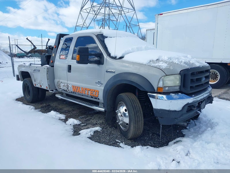 2005 Ford F-450 Lariat/xl/xlt Gray vin: 1FDXX46P65ED27272