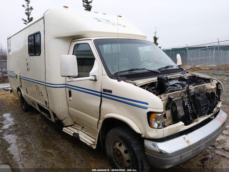 1996 Ford Econoline E350 Cutaway Van Beige vin: 1FDKE30G4THA16129