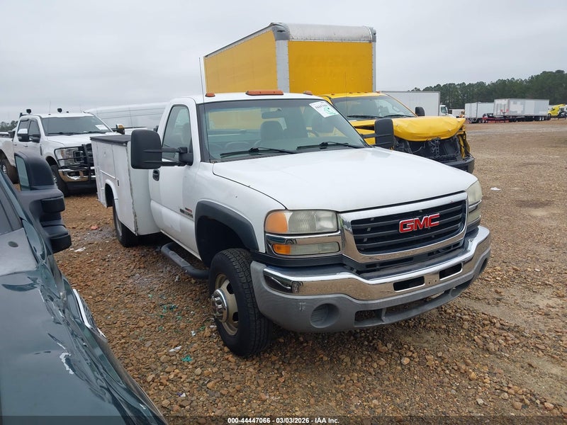 2005 Gmc Sierra 3500 Chassis   Белый vin: 1GDJC34205E185729