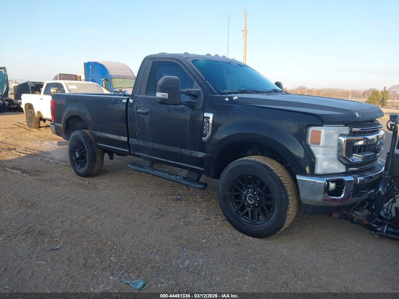 2021 Ford F-350 Xlt Black vin: 1FTRF3B66MEC48948