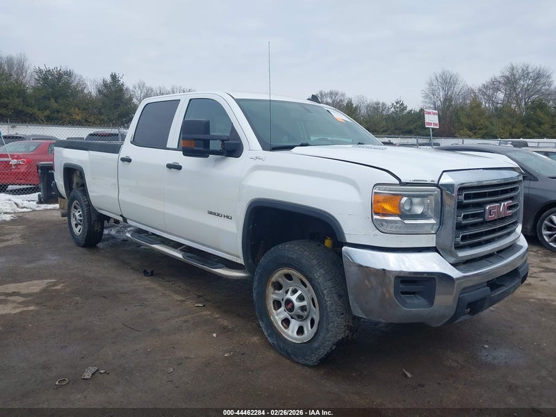 2016 Gmc Sierra 3500hd   White vin: 1GT42VC8XGF132927