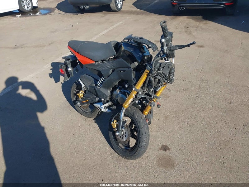 2025 Kawasaki Br125 J Black vin: JKABRRJ17SDA34083