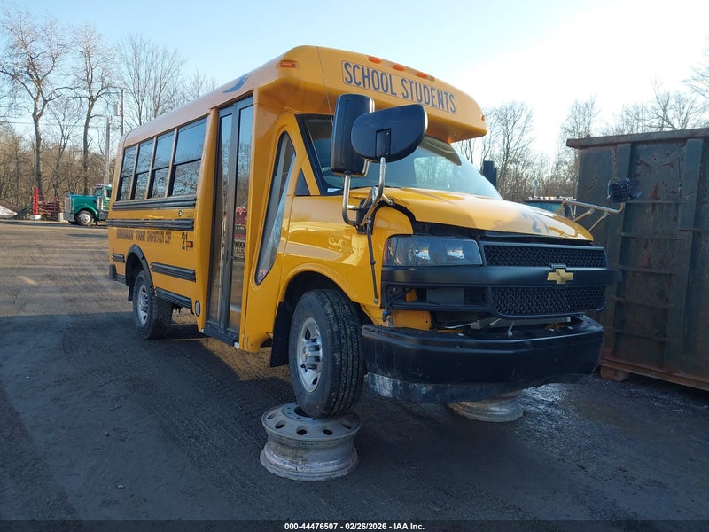 2024 Chevrolet Bus Express Cutaway   Yellow vin: 1HA3GRB79RN015499