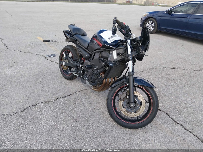 2012 Yamaha Fz6 Rc Black vin: JYARJ18Y4CA001988
