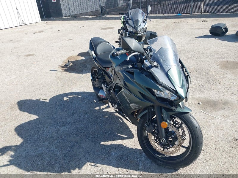 2025 Kawasaki Ex650 P Green vin: ML5EXEP19SDAF6388