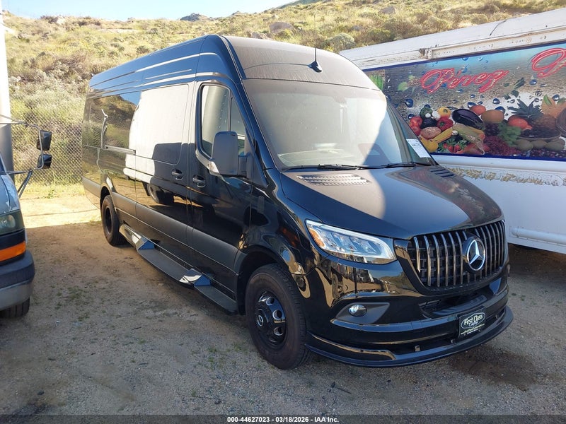 2025 Mercedes-benz Sprinter 3500xd High Roof 4-cyl Diesel Ho Black vin: W1X8ND3Y7ST223926